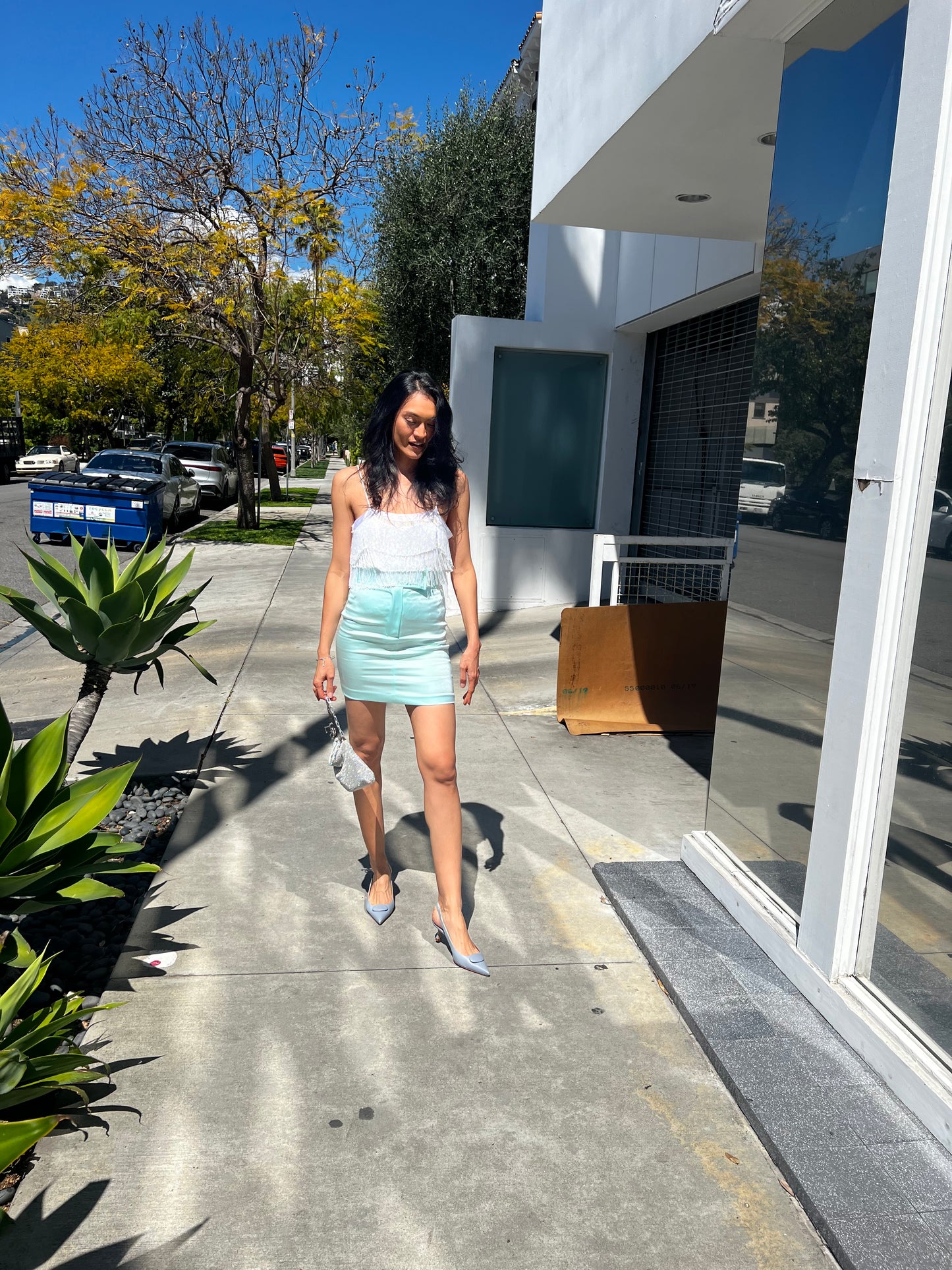 Blue Diamond Skirt