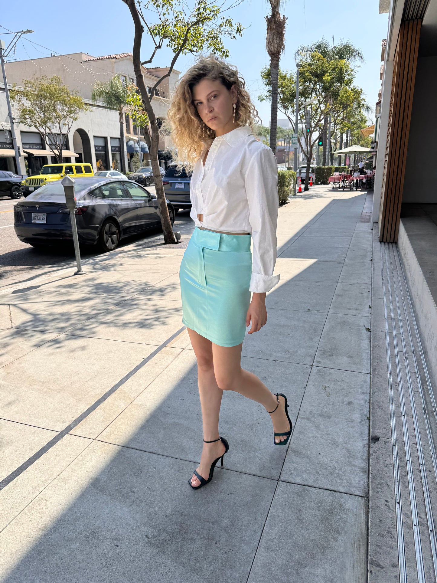 Blue Diamond Skirt
