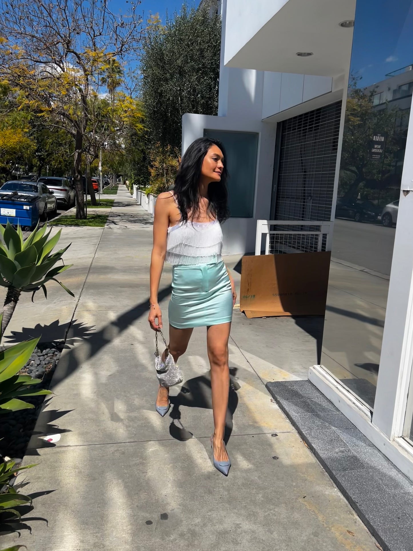 Blue Diamond Skirt