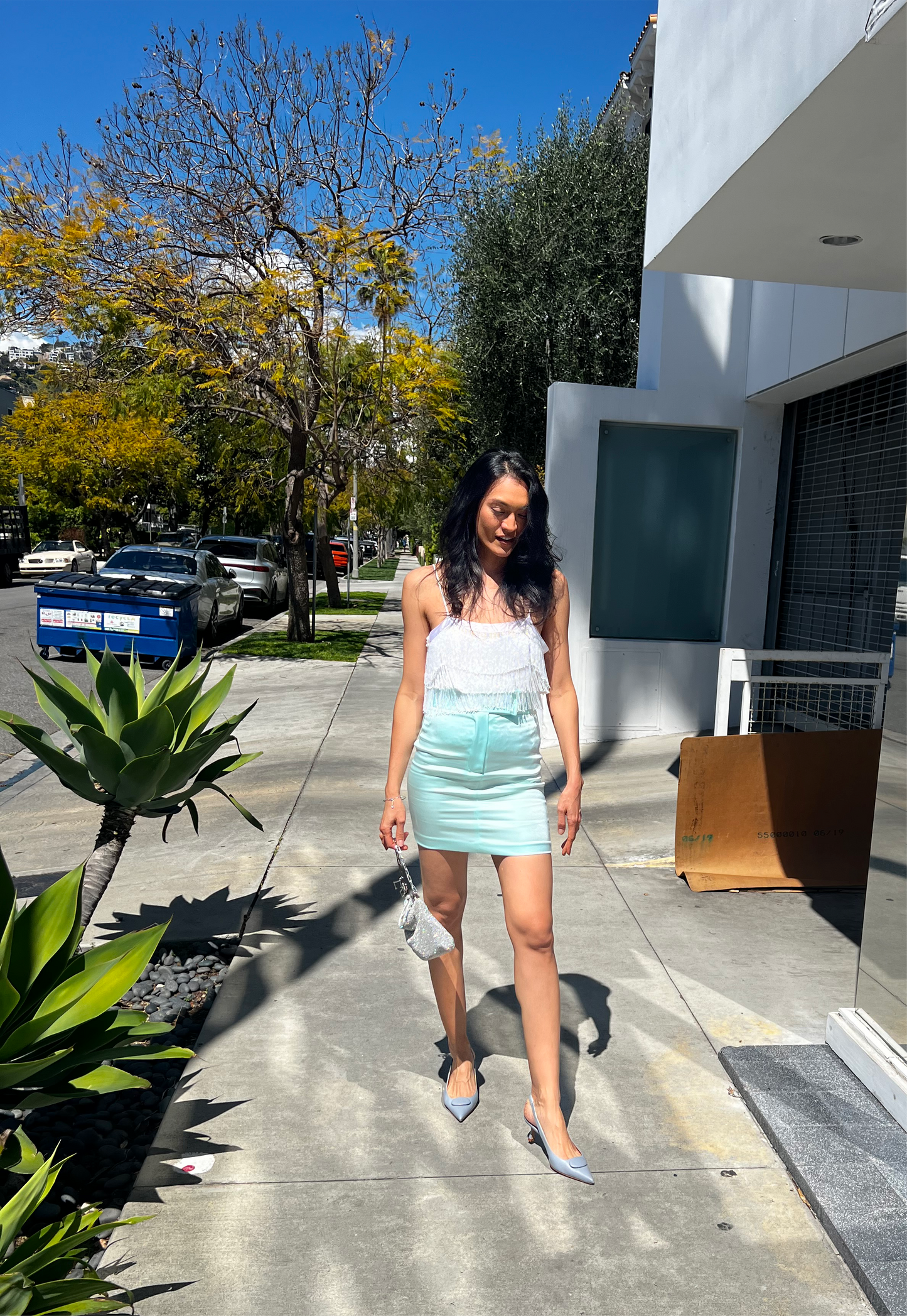 Blue Diamond Skirt